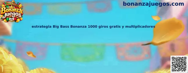 Imagen ilustrativa de Big Bass Bonanza 1000 para una guía de giros gratis, símbolos especiales y multiplicadores