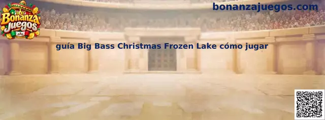 Imagen de referencia para aprender cómo jugar Big Bass Christmas Frozen Lake